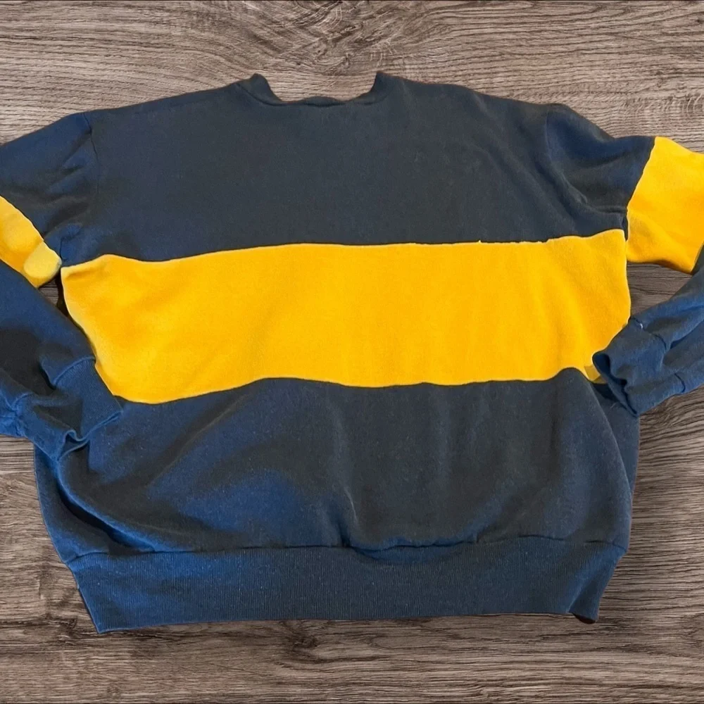 Vintage Nutmeg Sweatshirt Notre Dame Fighting Irish Large Stitched Made in USA